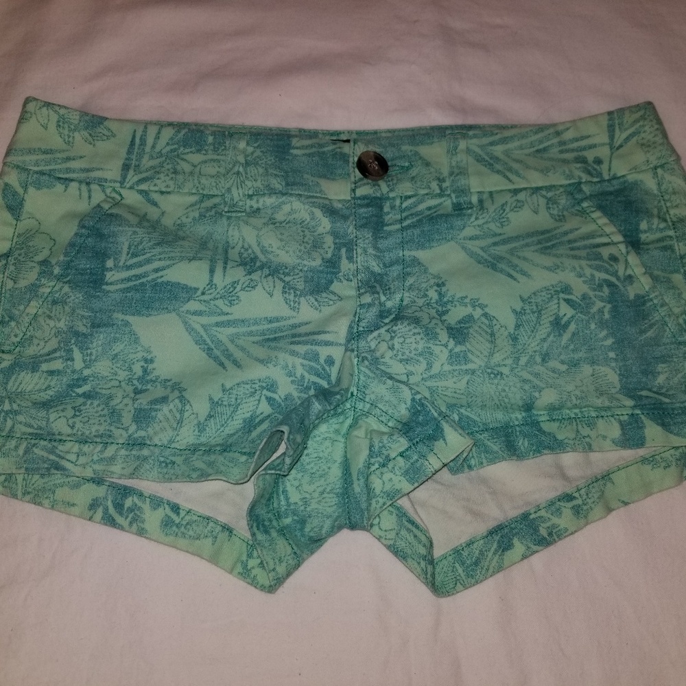 Green shorts